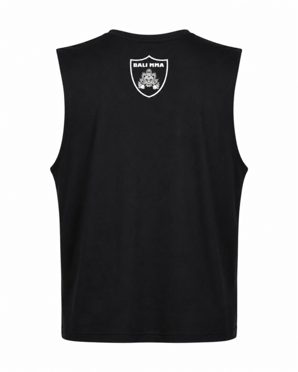 Black Raiders Muscle Shirt White Back "Raiders" Muscle Tank - Black