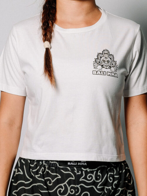 Crop Top - Front White "Classic" Crop Top - White