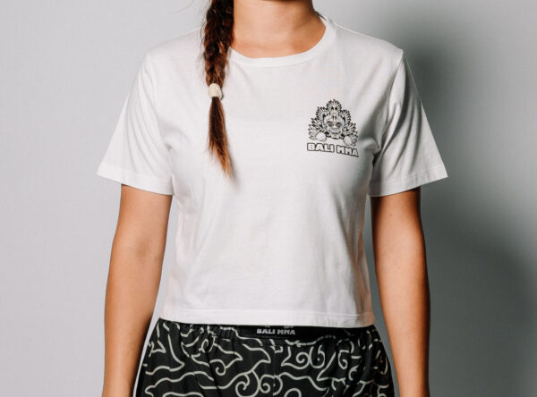 Crop Top - Front White "Classic" Crop Top - White