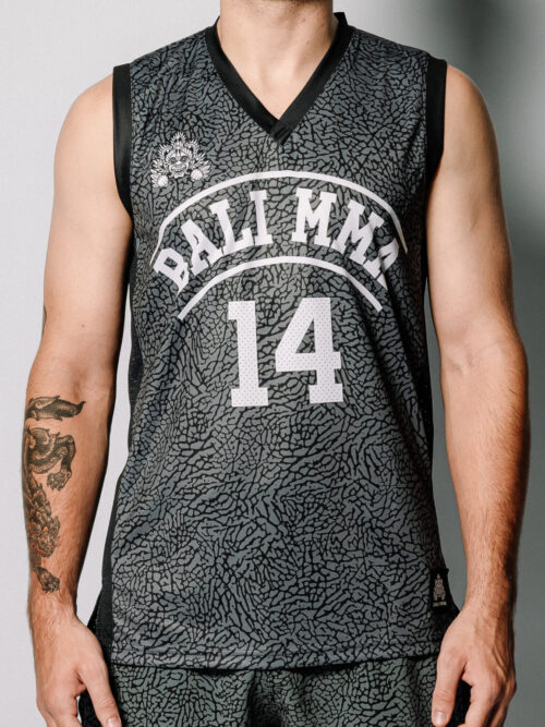 Grey Cement Jersey Front AFL Jersey "Grey Cement"