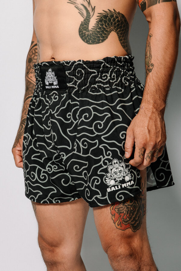 Muay Thai Black Batik 1 Muay Thai Short "Black Batik"