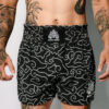 Muay Thai Black Batik Muay Thai Short "Black Batik"