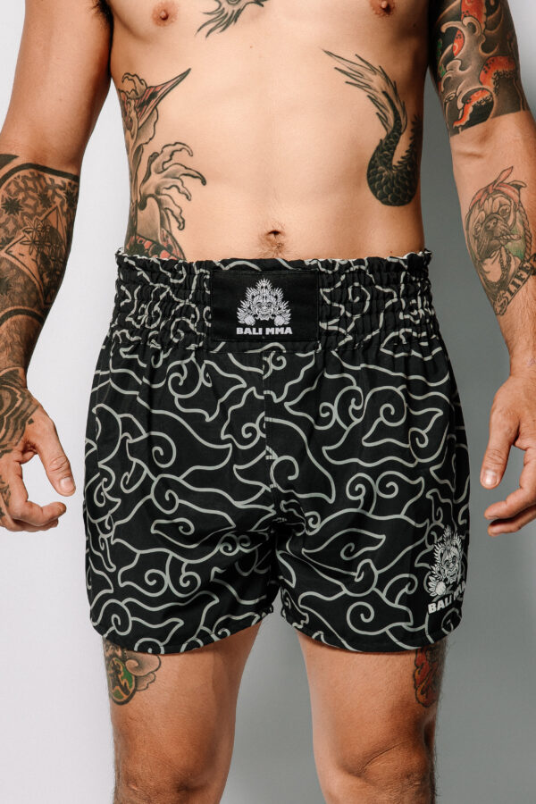 Muay Thai Black Batik Muay Thai Short "Black Batik"