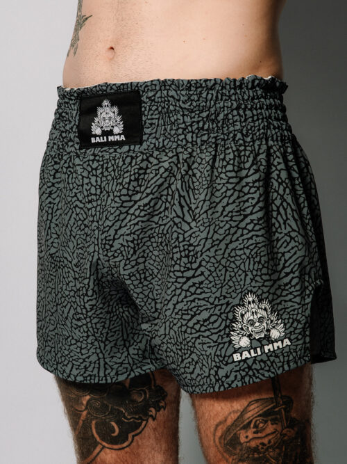 Muay Thai Grey Cement 1 Muay Thai Short "Grey Cement"