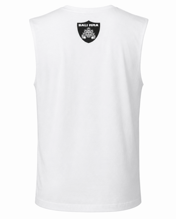 White Raiders Muscle Shirt White Back "Raiders" Muscle Tank - White